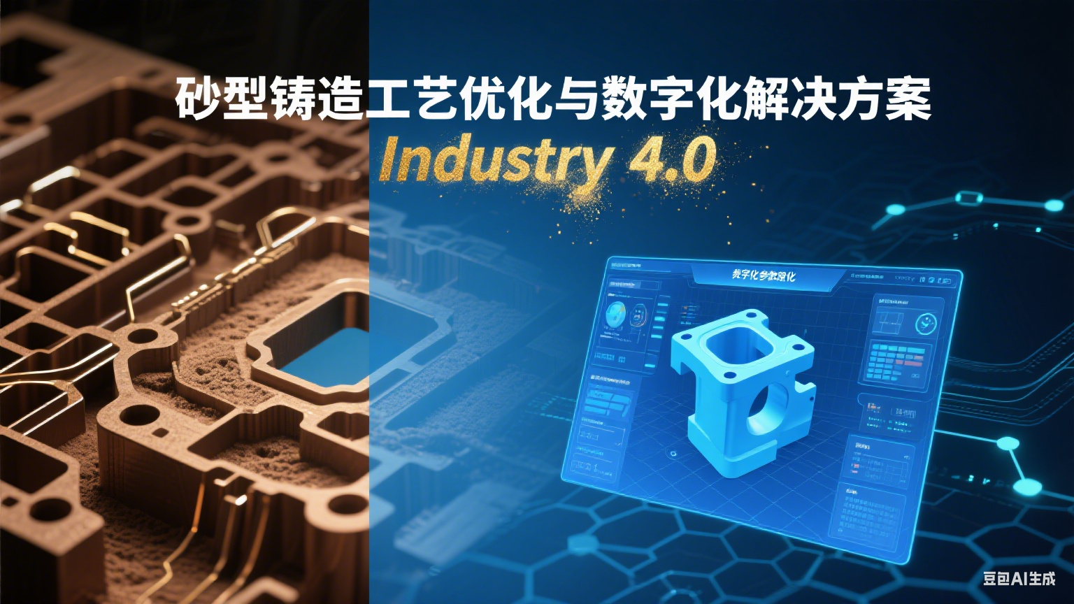 砂型铸造工艺优化与数字化解决方案